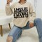 I Love My Husband but Sometime SweatShirt Crewneck Pullovers Trendy Loose Fit Tops Fabric Round Neck Christmas, Christmas gift, gift. product 3
